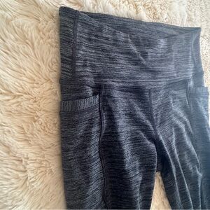 Athleta Charcoal Gray & Black Leggings Women’s Size Small